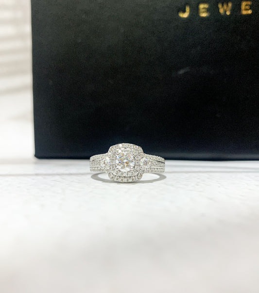 Esme Moissanite Engagement Ring