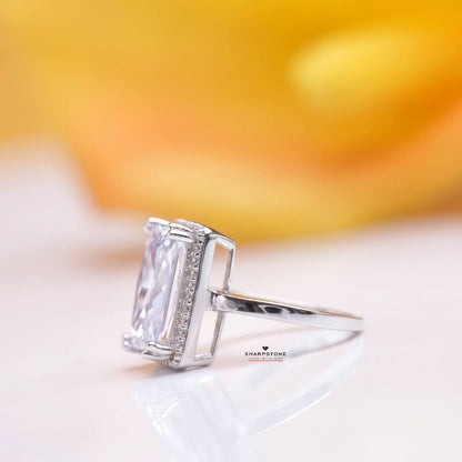 Ellie Sterling Silver Engagement Ring