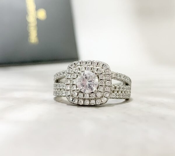 Velma Engagement Ring in 925 Sterling Silver - Image 3