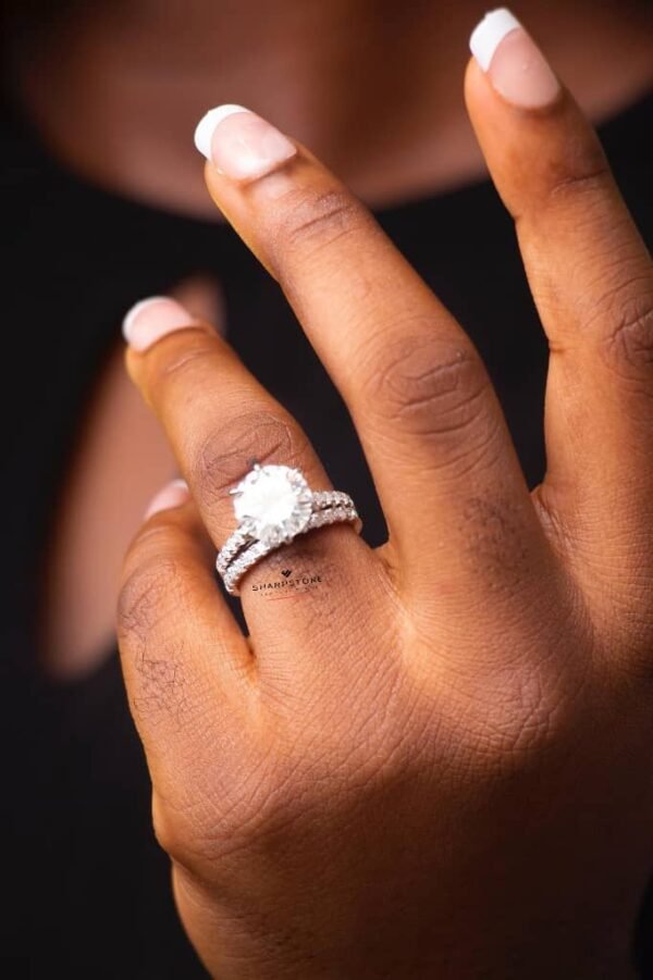 Ciel Moissanite Bridal Set