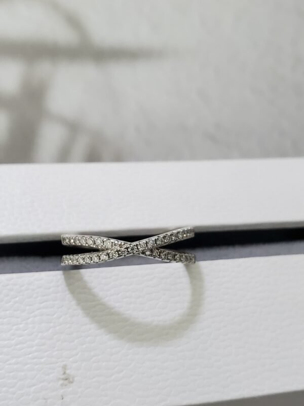 Gemma Moissanite Wedding Band