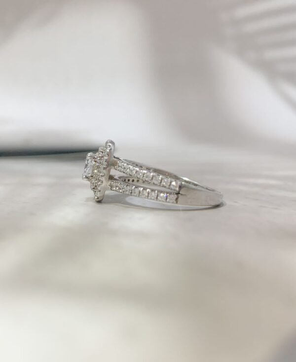 Daphne Sterling Silver Engagement Ring - Image 2