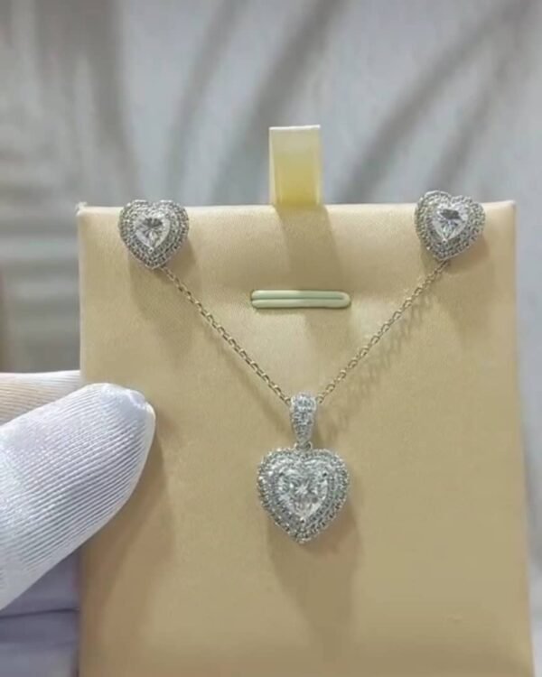 Darlene Moissanite Set in 925 Sterling Silver - Image 2