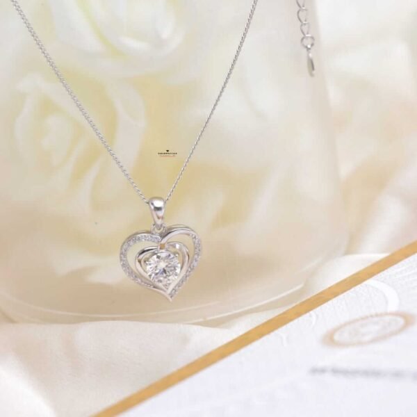 1.0ct Adore Moissanite Necklace in 925 Sterling Silver - Image 2