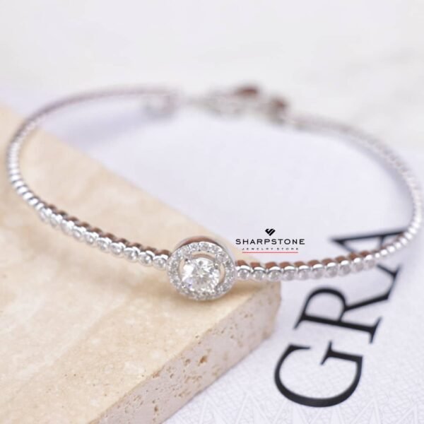 0.50ct Ladda Bracelet in 925 Sterling Silver - Image 2