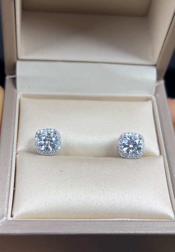 Magnetic Moissanite Earrings