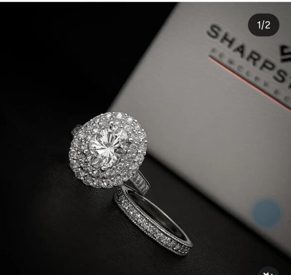 Cassidy Moissanite Bridal Set