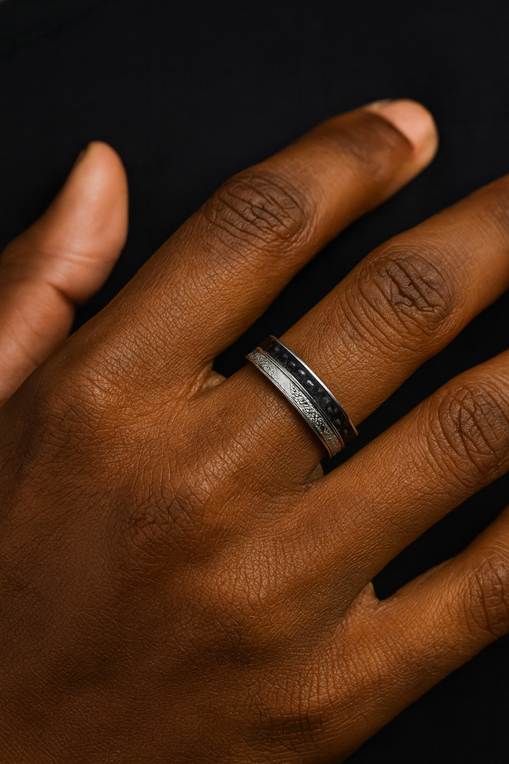 Chris Black Titanium Steel Male Band Model