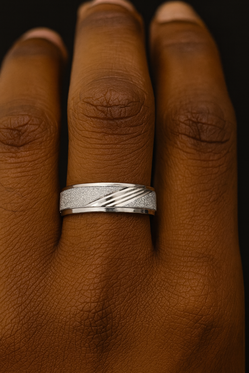 Emrys Titanium Steel Male Band Model