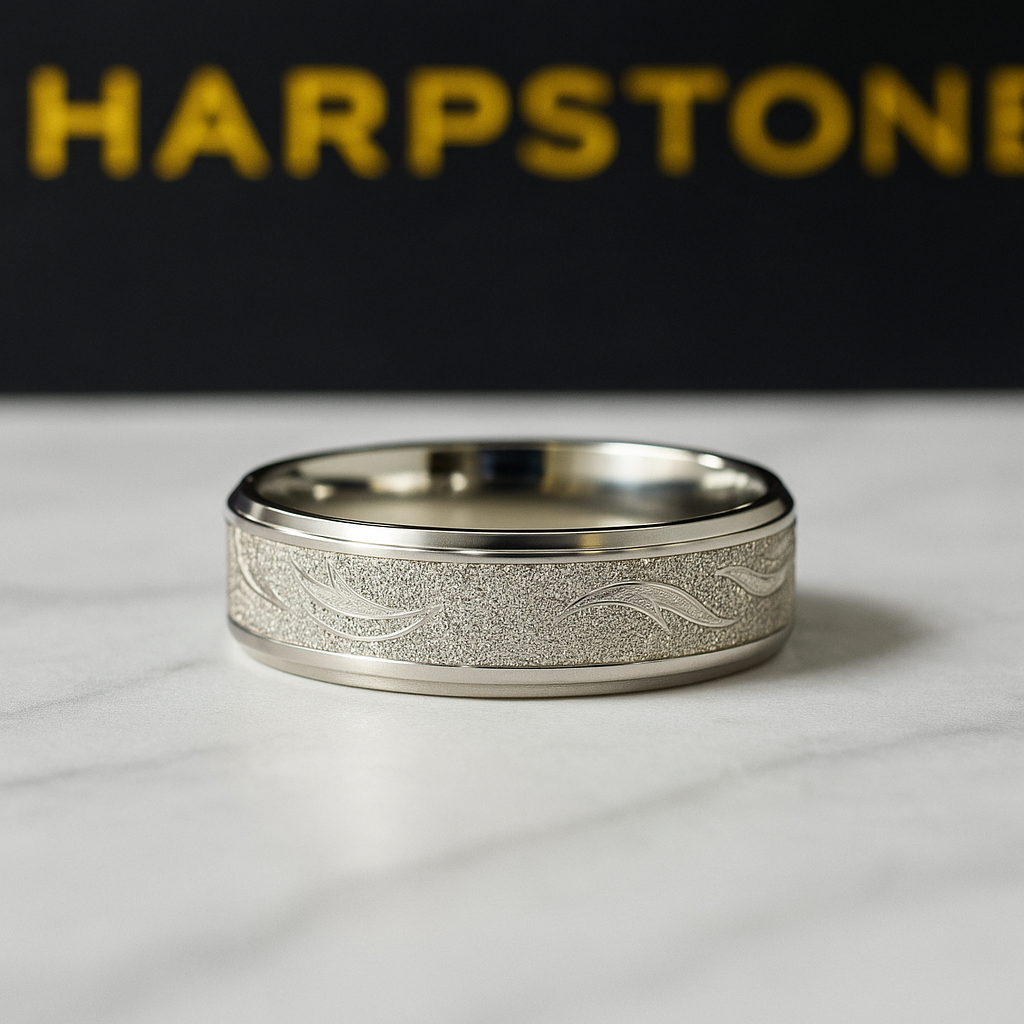 Etienne Titanium Steel Male Band