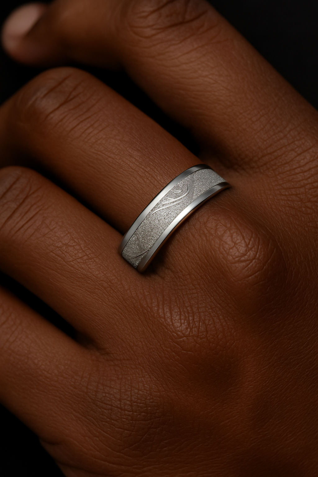 Etienne Titanium Steel Male Band - Image 2