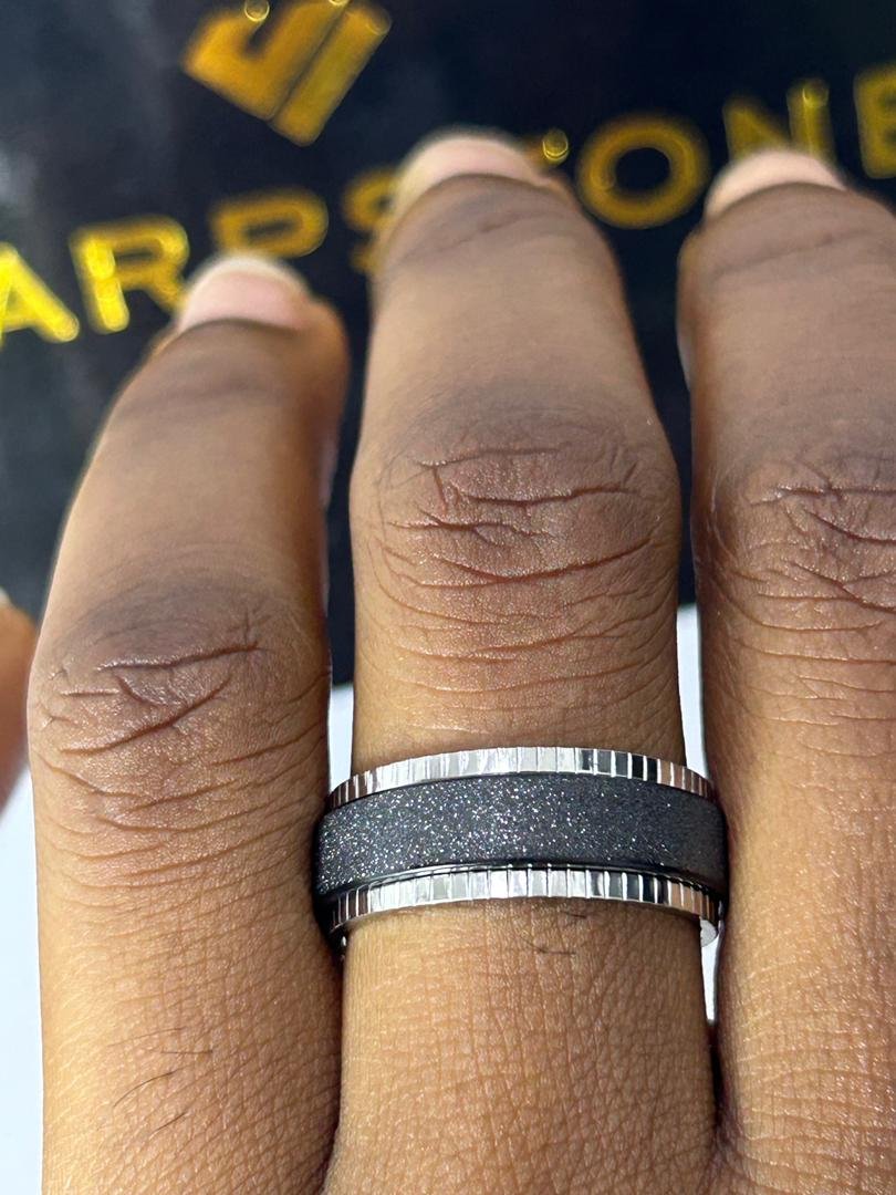 Jordan Black Titanium Steel Male Band Model