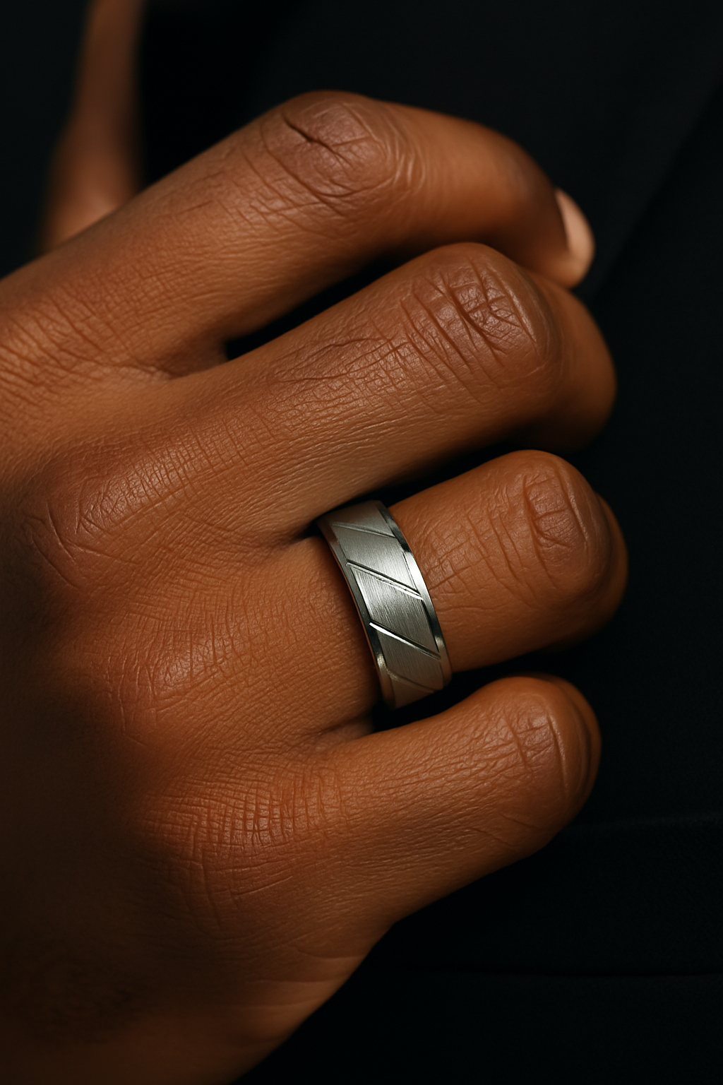 Phil Titanium Steel Male Band - Image 2