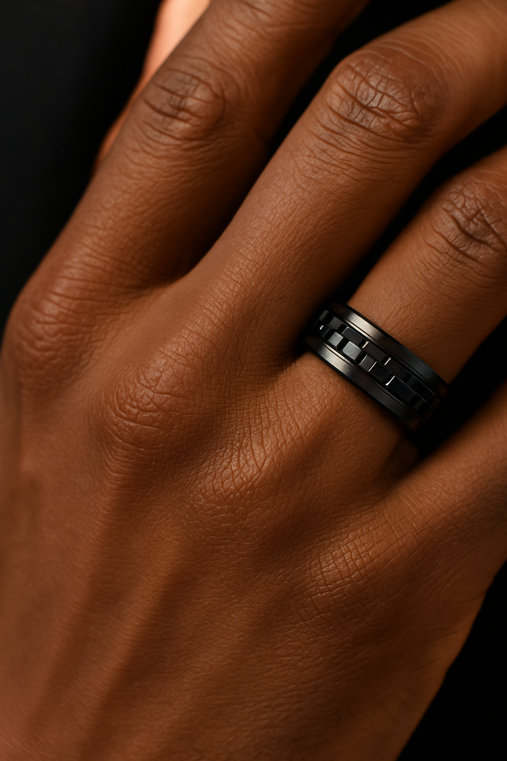 Santos Titanium Steel Male Band Model