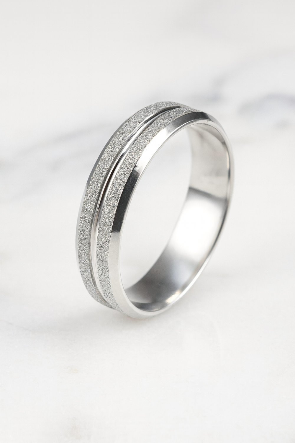 Zeus Titanium Steel Male Band Front
