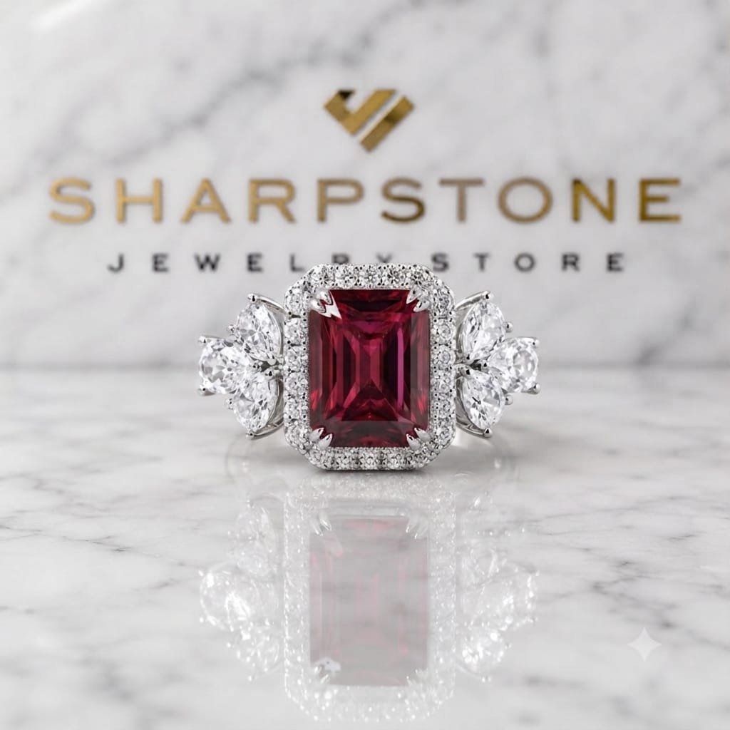 Liora Red Eng Ring
