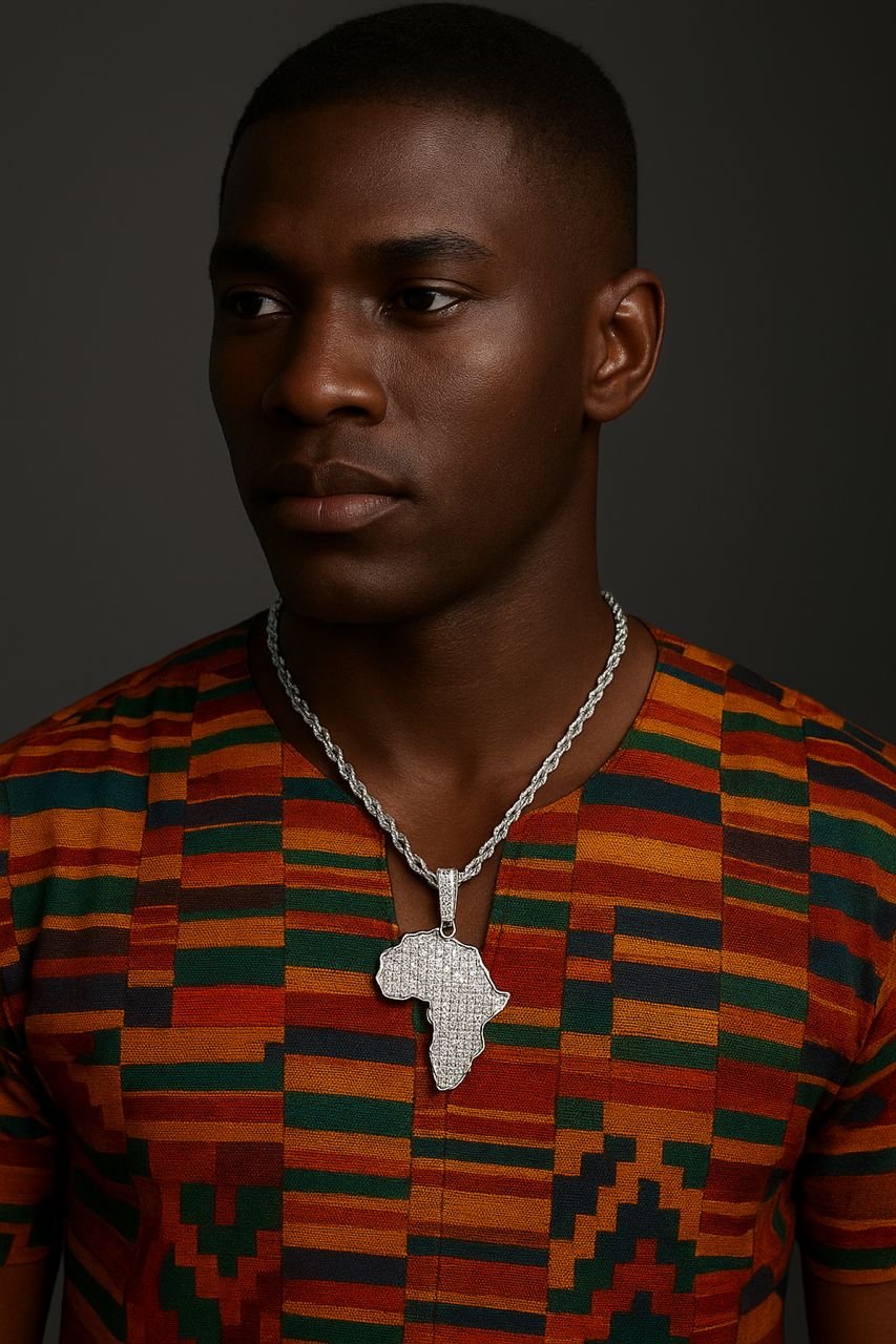 Map Necklace Model 2