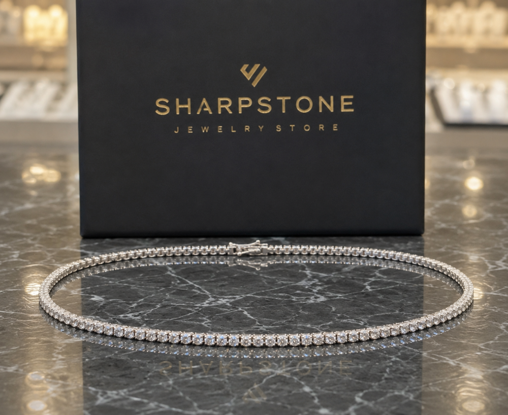 Tennis necklace