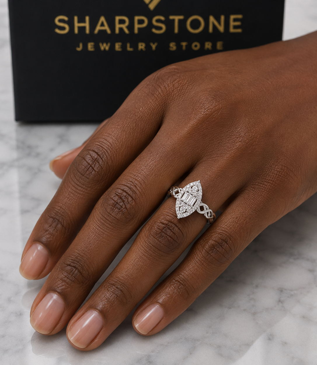 Violette Eng Ring Model